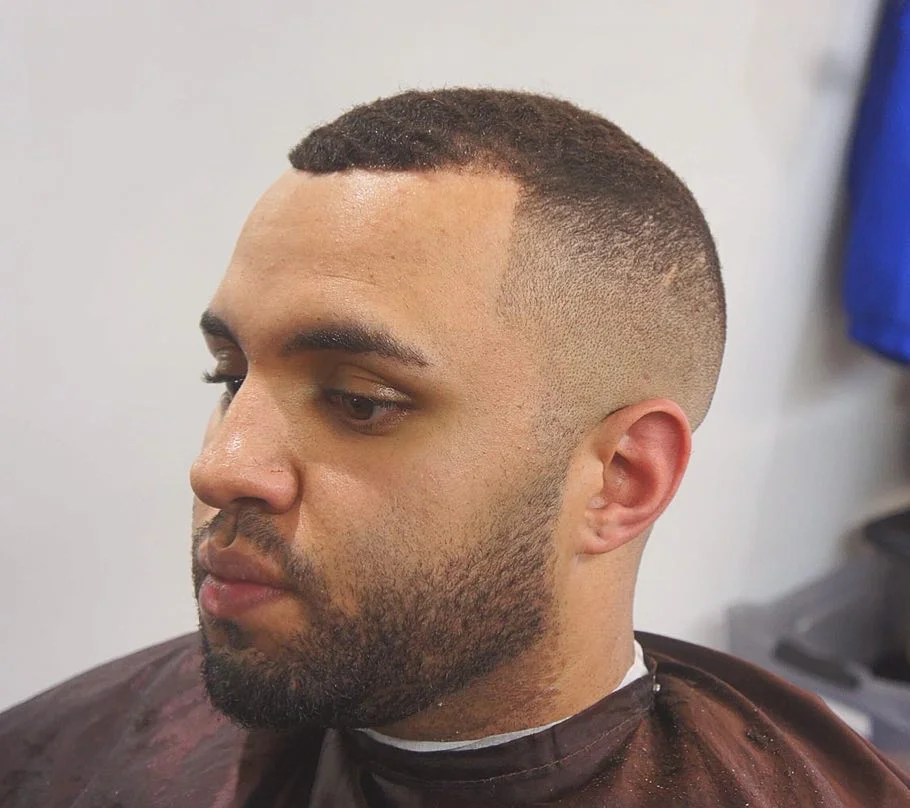 Men's fade haircut