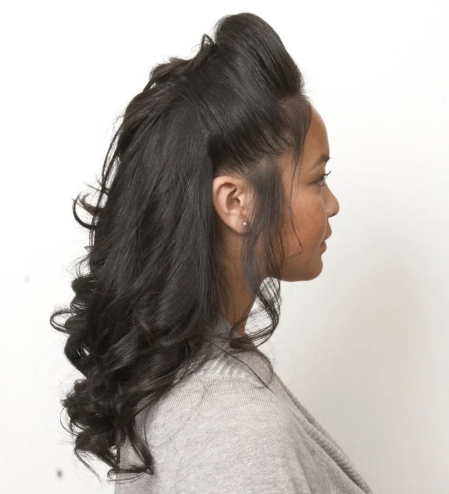 Twist out natural hair